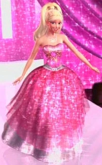 green emerald velvet dress Barbie: A Fashion Fairytale Princess Barbie +Cat Barbie Cosplay Costum –  Rainybear main image 1