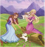 Barbie & the Diamond Castle Book Scan 1