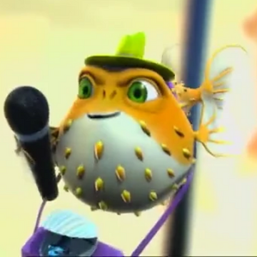 Barbie hotsell fish cartoon
