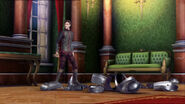 Derek defeats the armour