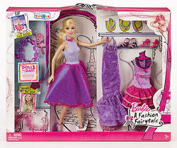 Barbie a fashion fairytale dolls sales