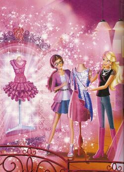Barbie a fashion fairytale book shop
