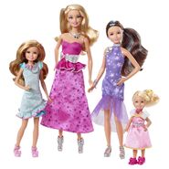 Barbie, Skipper, Stacie, and Chelsea