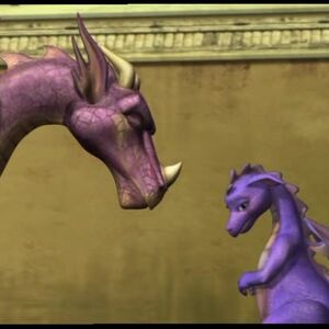 dragon barbie rapunzel