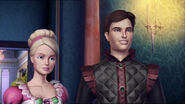 Derek and Genevieve in King Randolph's quarters