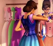 The closet full of dresses
