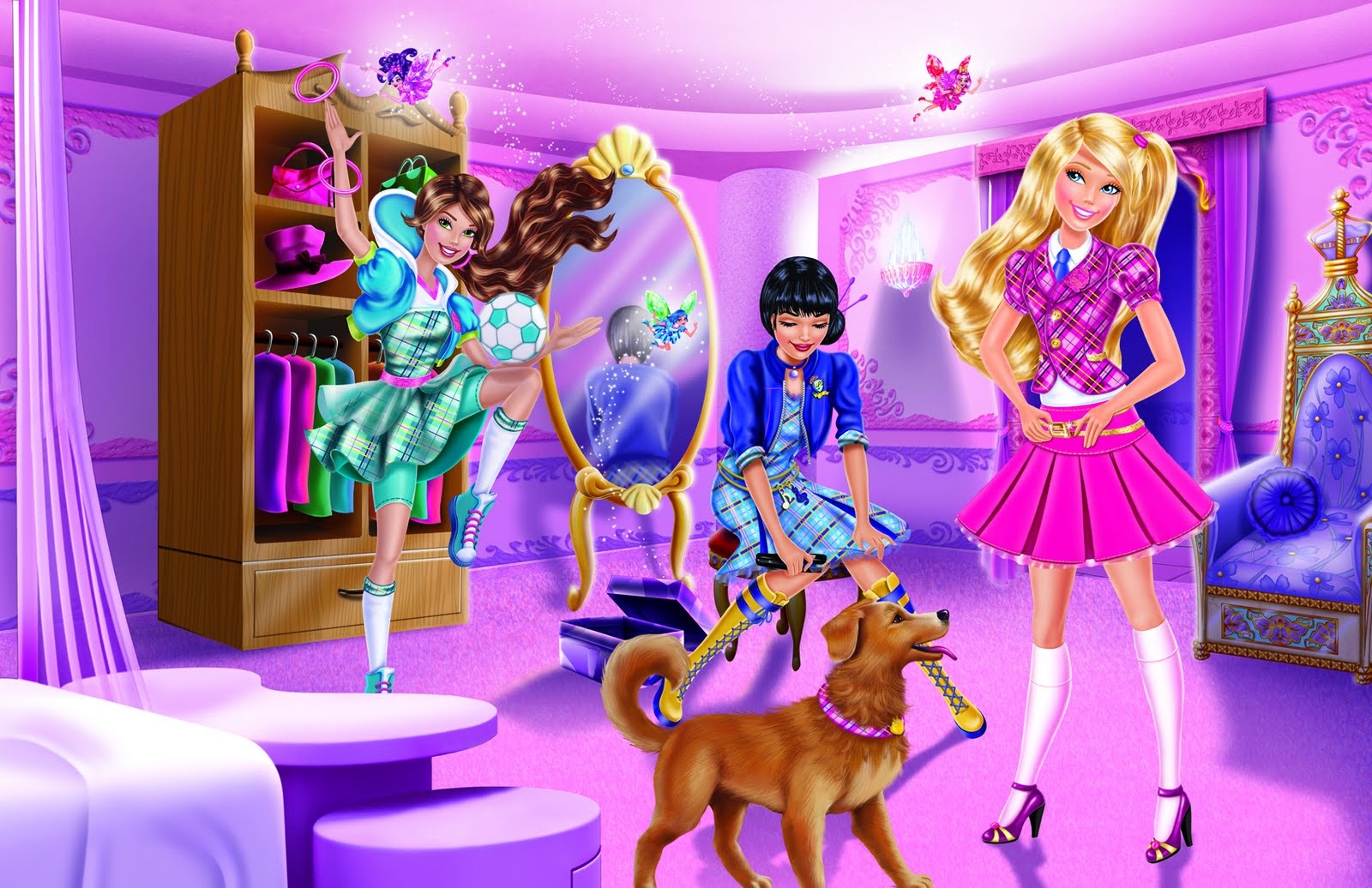 barbie princess charm school games 2