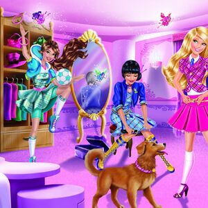 barbie in princess school
