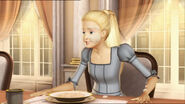 Hadley's face with the soup