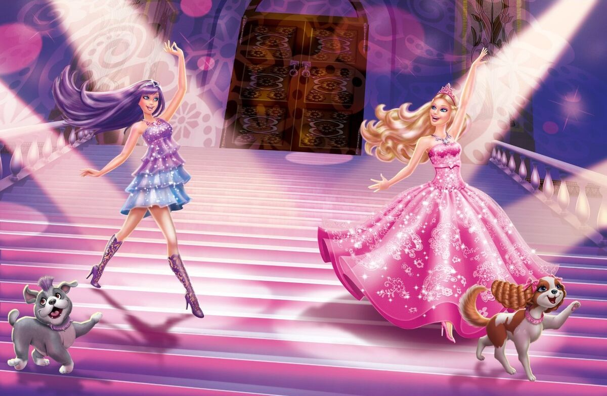 barbie the princess and the popstar wallpaper