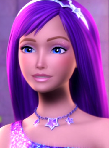 Premium Photo | Barbie cute face on Color background