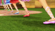 The princesses dancing slippers