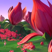 barbie fairytopia peony flower house