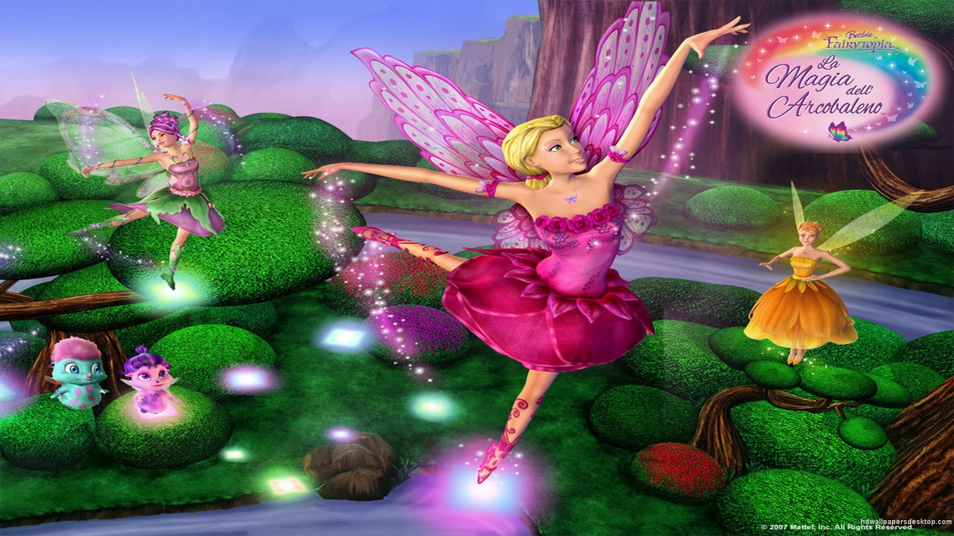 Barbie fairytopia magic of deals the rainbow in hindi