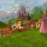 barbie rapunzel tower