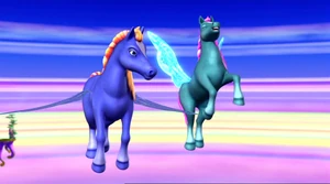 Carrie and Taylor's pegponies