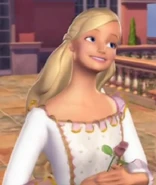 Anneliese auf dem Balkon