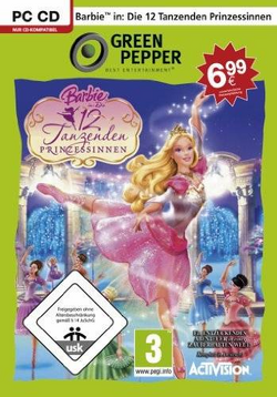 Barbie 12 dancing top princesses game pc