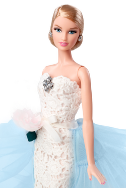 Oscar de la renta barbie 1998 best sale