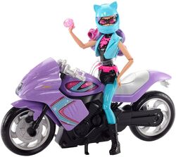Barbie Spy Squad Cat Burglar Doll and Motorcycle Barbie Wiki Fandom