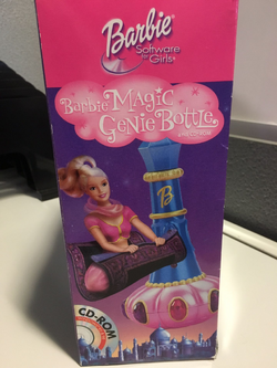 Barbie magic genie bottle store