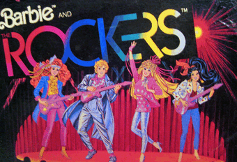 barbie rockers