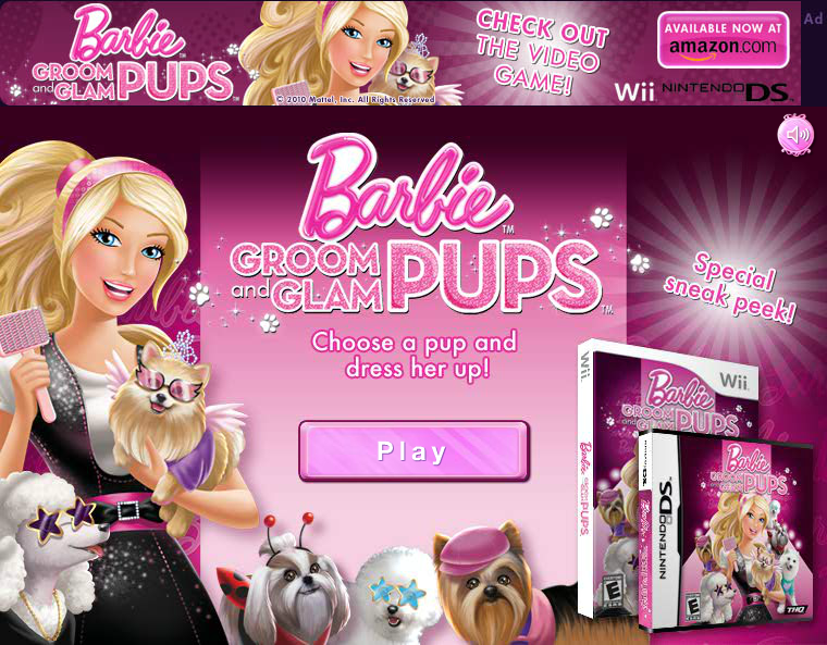 Barbie Groom and Glam Pups Browser Game Barbie Wiki Fandom