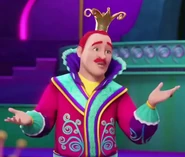 Król Zinnii Barbie i tajemnicze drzwi