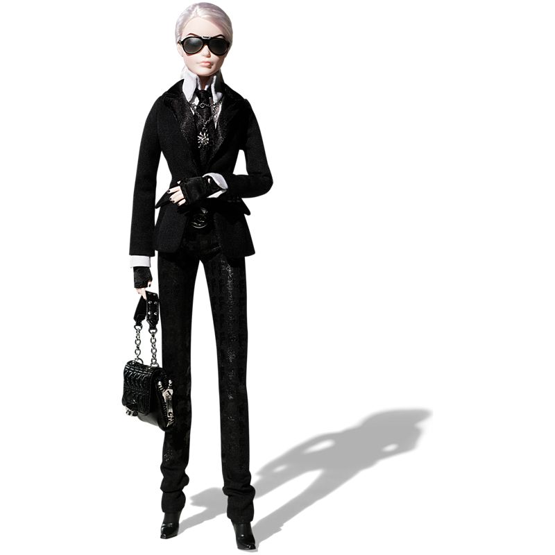 Karl lagerfeld sales barbie doll