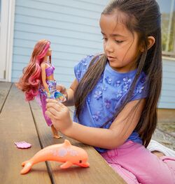 Barbie Dolphin Magic Transforming Mermaid Doll Barbie Wiki Fandom