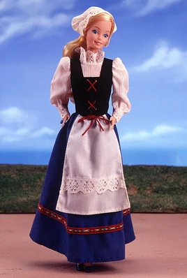 Swedish Barbie Doll (4032)