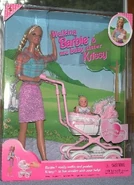 Walking Barbie and Baby Sister Krissy