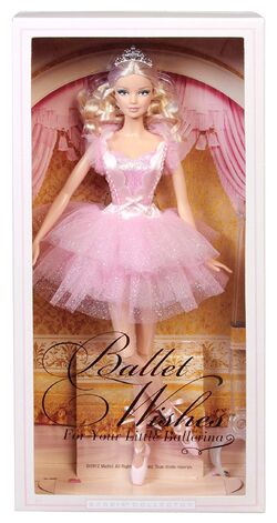 Barbie ballet cheap wishes fashion doll