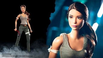 tomb raider barbie doll