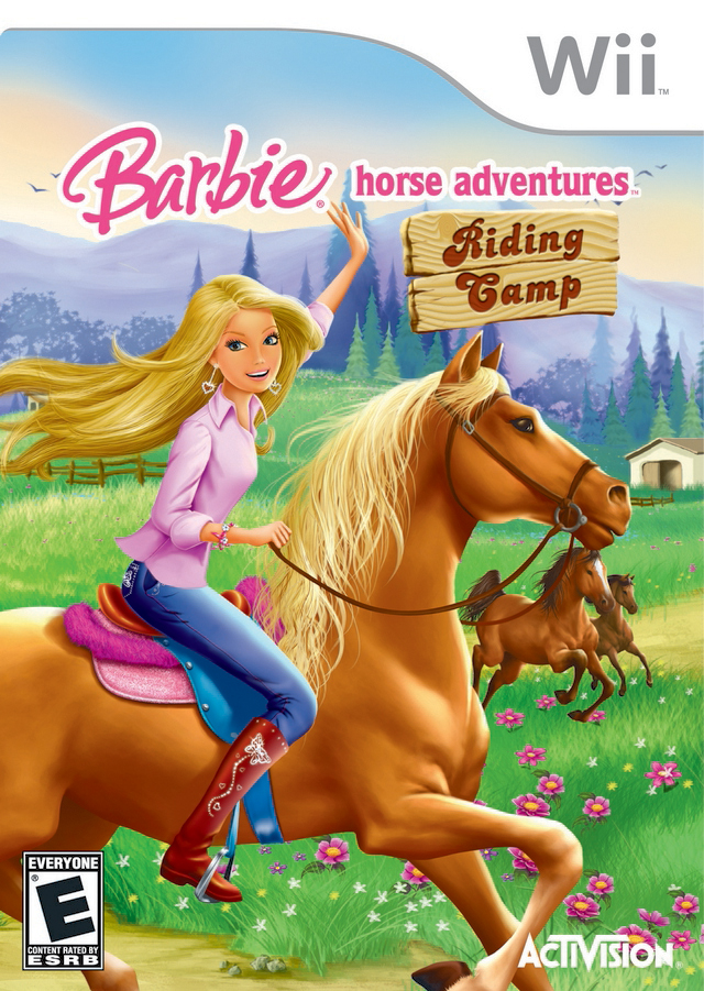 barbie horse computer game