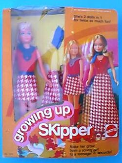 Growing Up Skipper doll: See how Barbie's sister changed from a