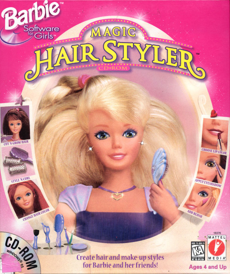 Barbie magical hair hotsell