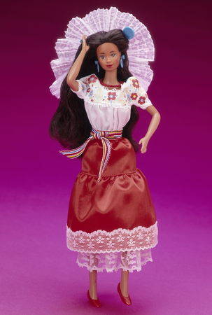 Mexican barbie dolls of the world sale