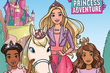 Barbie princess adventure book hot sale