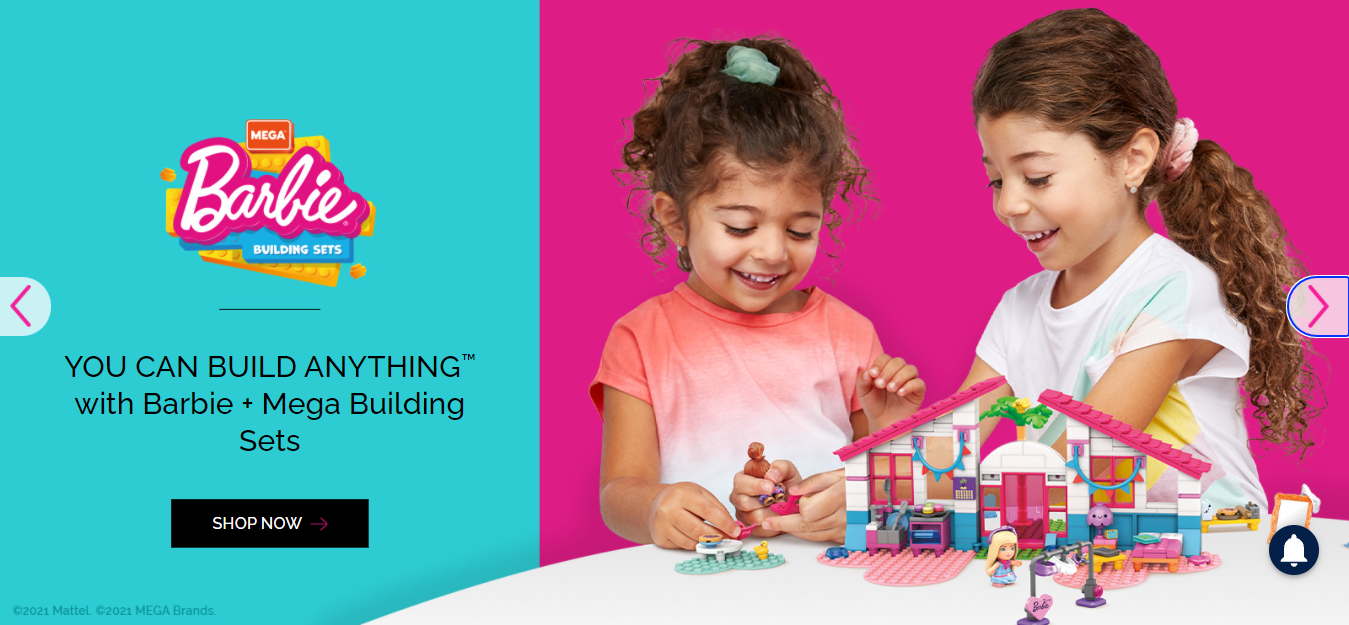 Barbie mega construx sale
