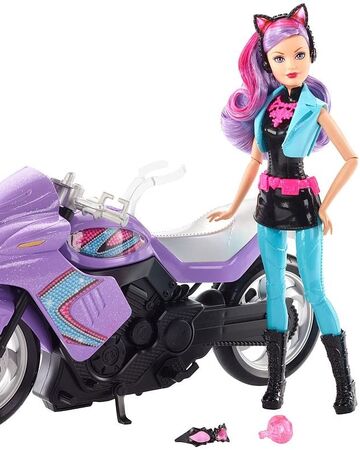 barbie spy squad cat burglar doll and