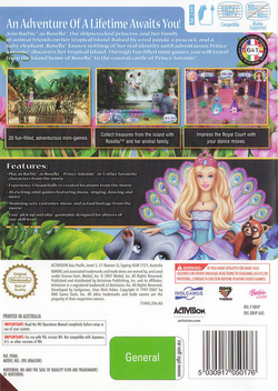 Barbie island princess wii hotsell