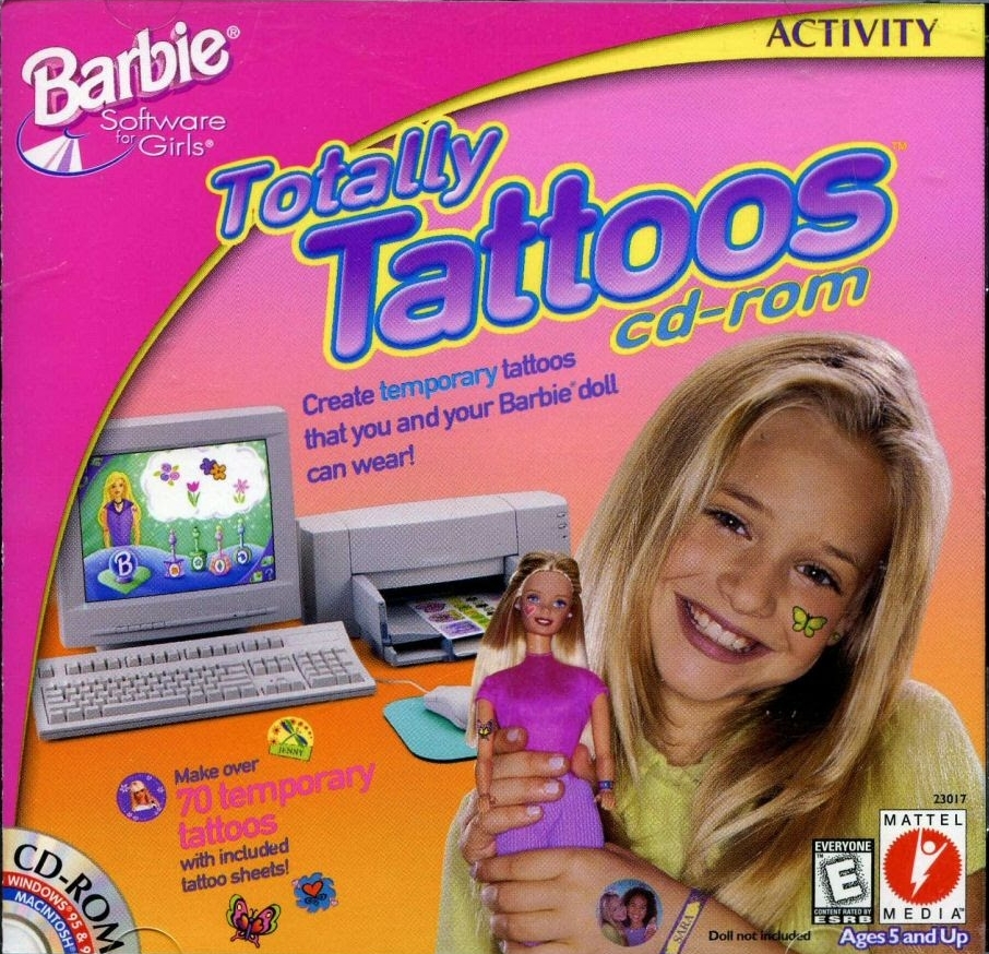 tattoo barbie doll