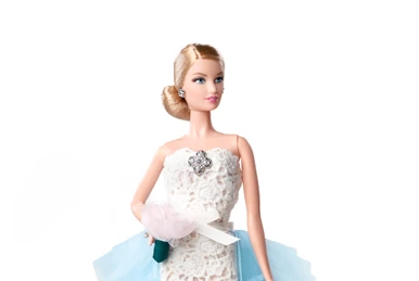 Blush & Gold Cocktail Dress Barbie Doll | Barbie Wiki | Fandom