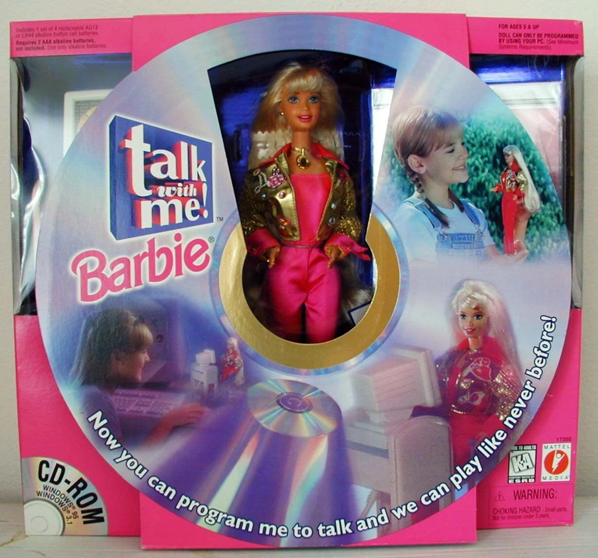 Talk With Me Barbie Doll and CD-ROM (17350) | Barbie Wiki | Fandom