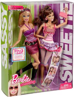 Barbie fashionistas sassy doll hot sale