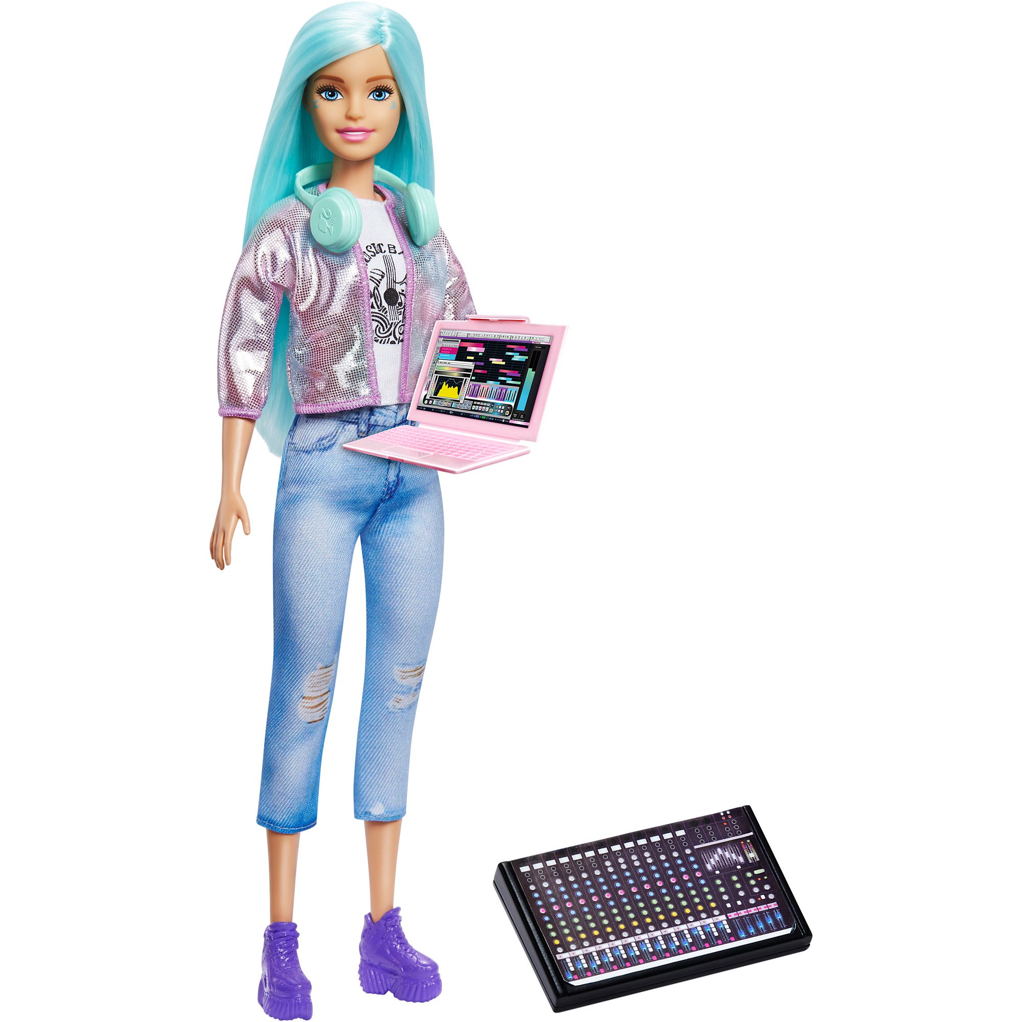 Barbie musical doll top