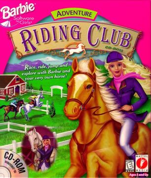 Play barbie riding club discount