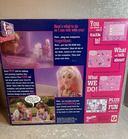 Talking barbie game hot sale