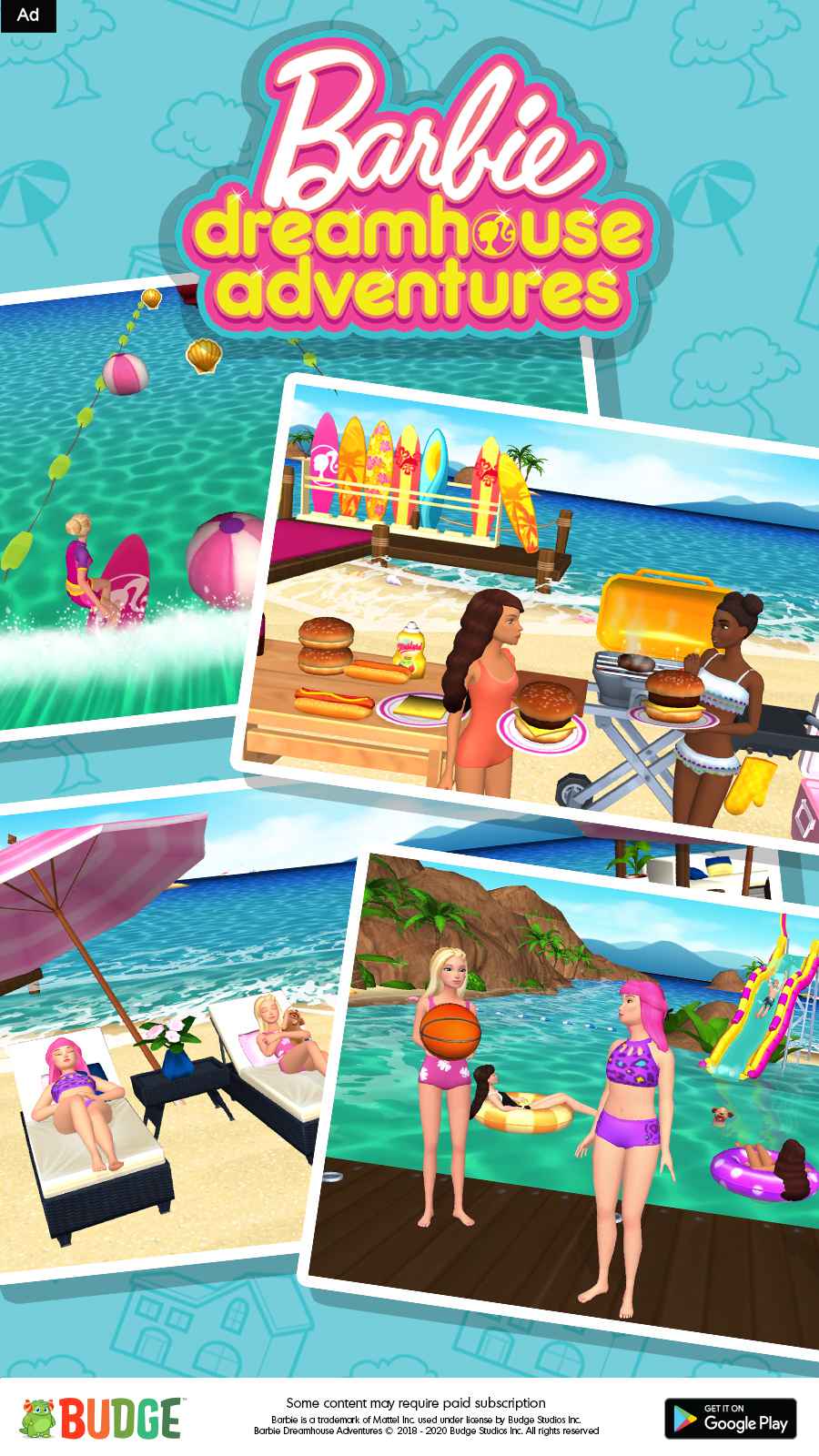 App review of Barbie Dreamhouse Adventures - Children and Media Australia